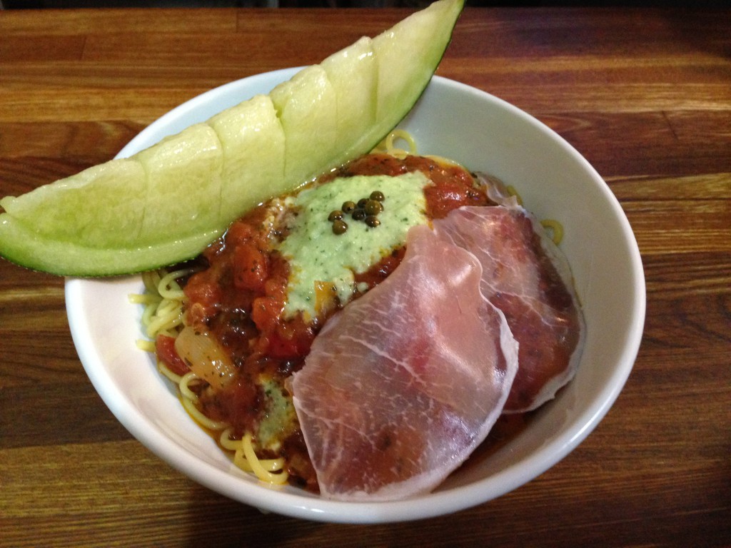 冷しトマト麺