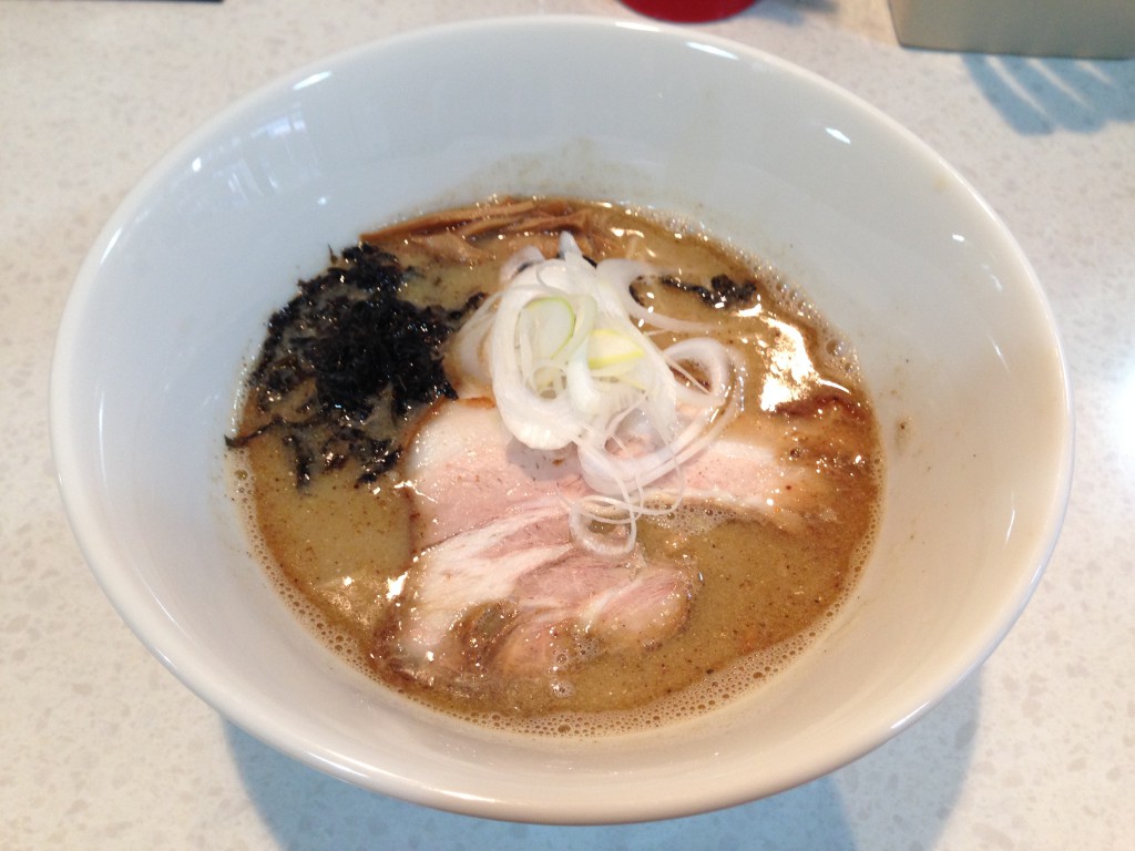 ラーメン星印＠反町の期間限定、煮干しそば（味噌）850円