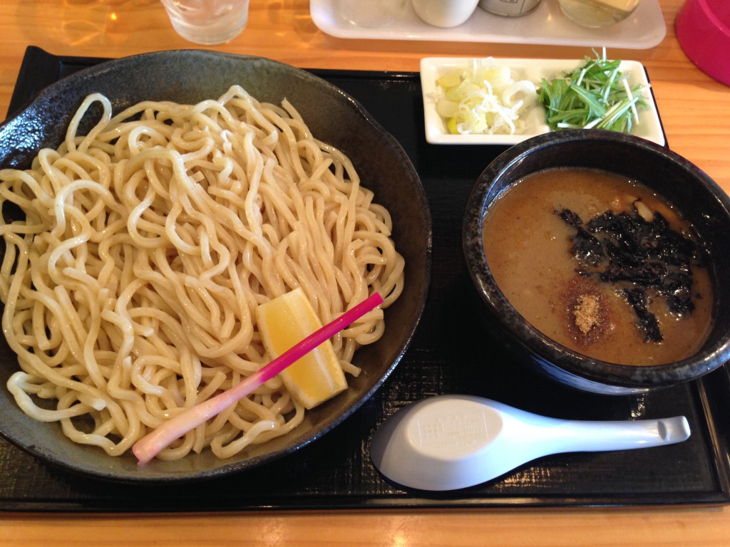 濃厚鶏白湯かしわつけ麺